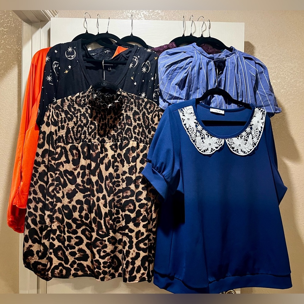Lot of Lane Bryant, Torrid and Eloquii Tops